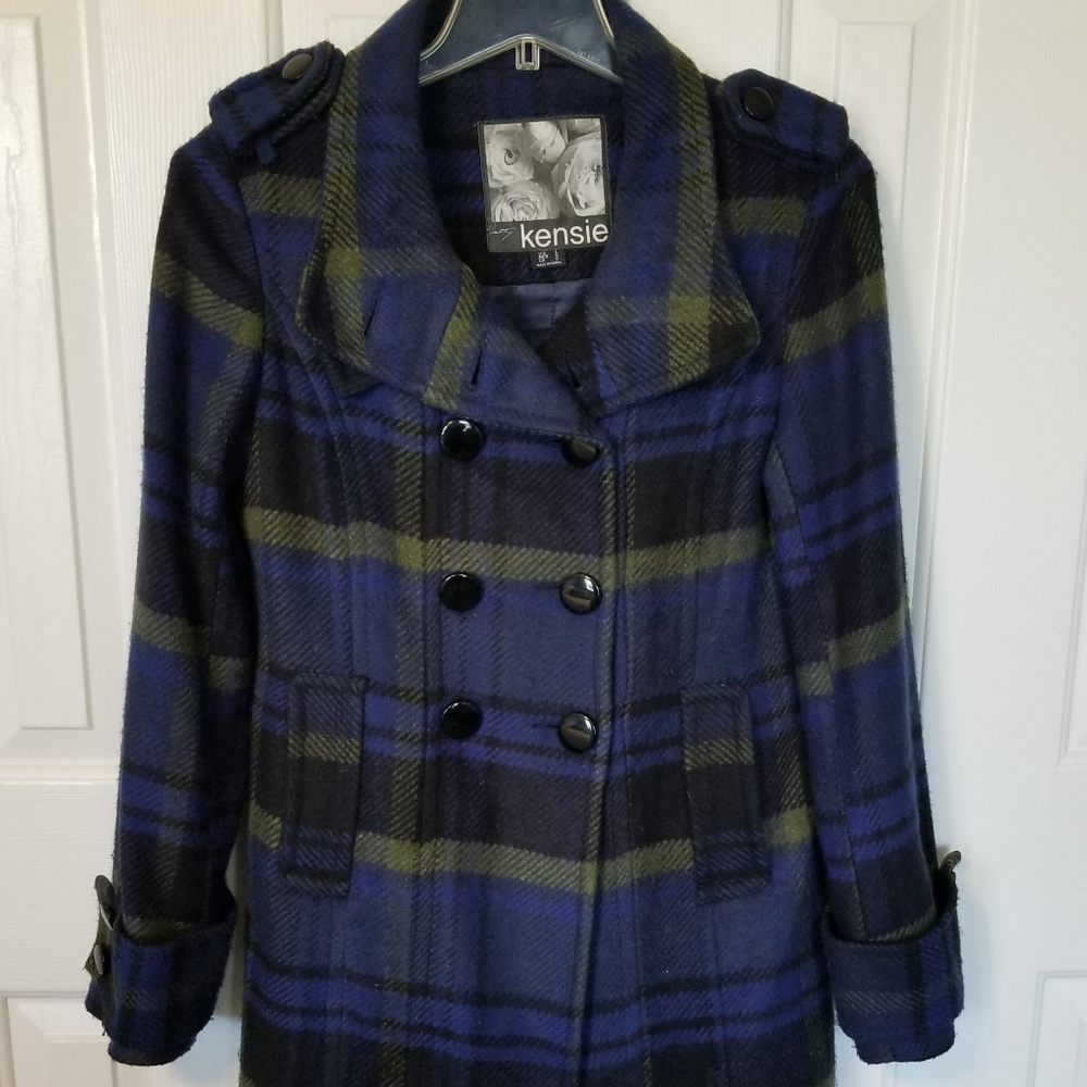 Blue Pea Coat